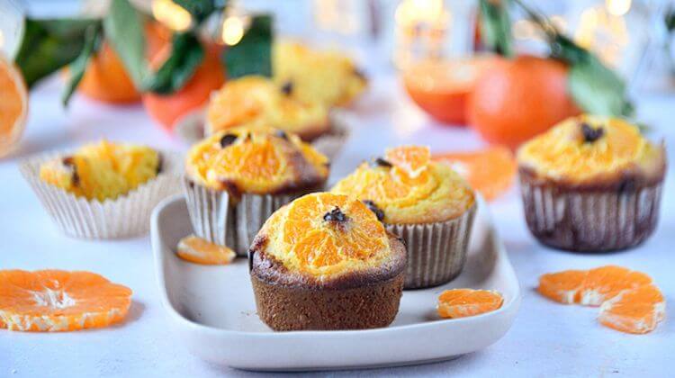 COMME UN CHEF - Muffins à la mandarine